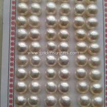 7.5-8MM Half Hole Button Pearl Loose Beads